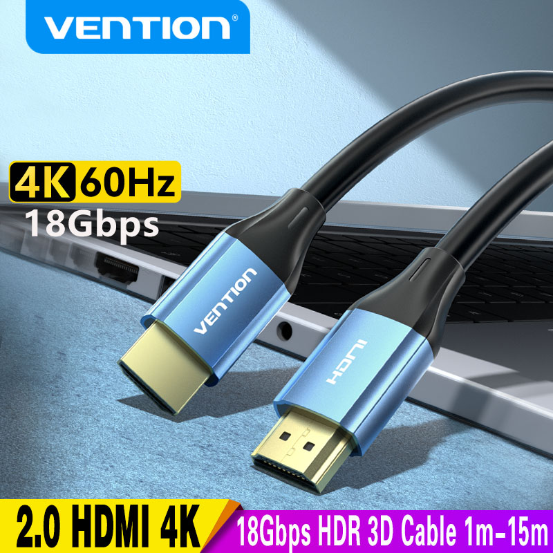 Gaming Console Bundle - Vention HDMI Cable 4K 2.0 Cable