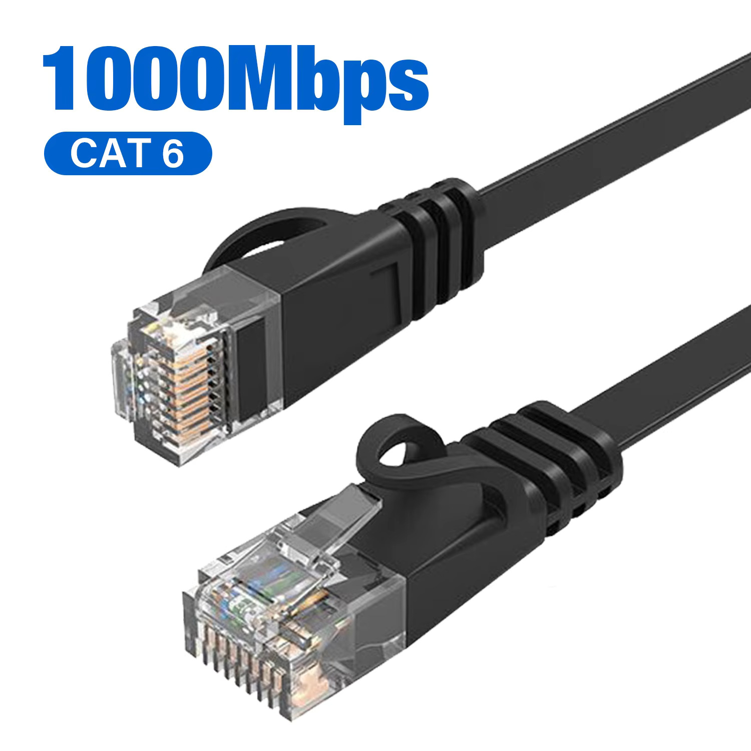 Lan Cable Gaming - Cat 6 Ethernet Cable Flat Cat6