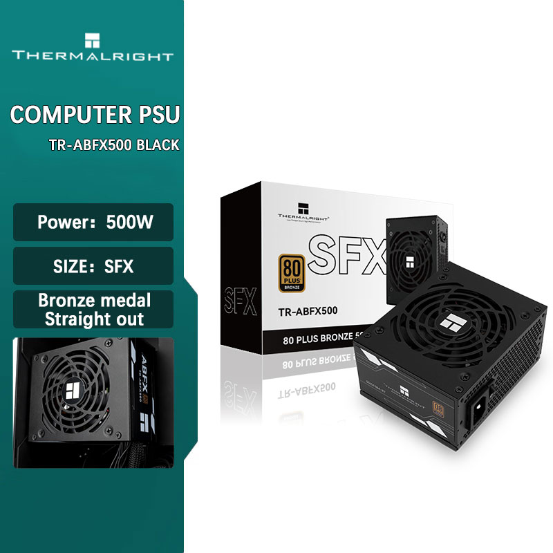 Console Gaming Pc Case - Thermalright TR-ABFX500 Black SFX Bronze Medal