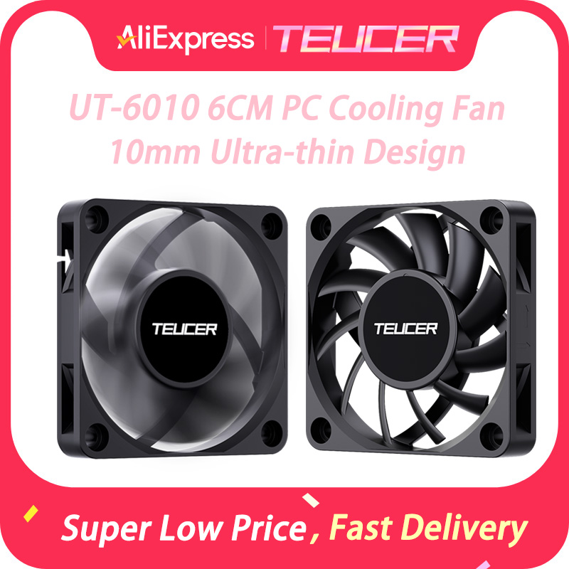 Console Gaming Pc Case - TEUCER UT-6010 6cm Ultra Thin Cooling