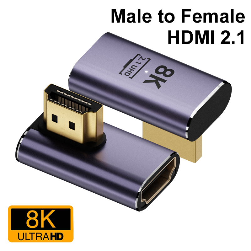 Gaming Console Bundle - 8K HDMI-compatible Extender Adapter 90 Degree