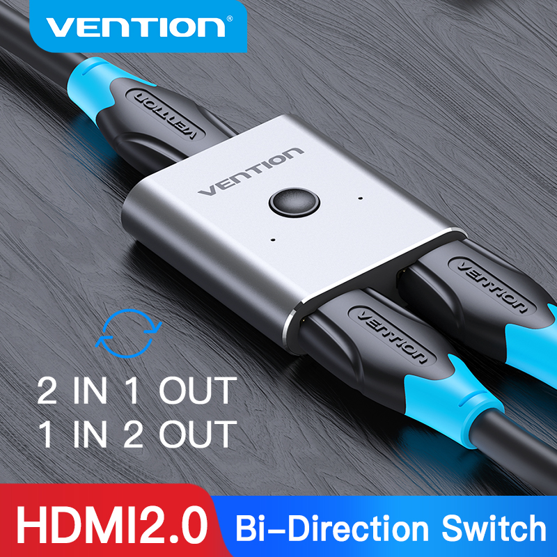 Gaming Console Bundle - Vention HDMI Switcher 2.0 4K Bi-Direction