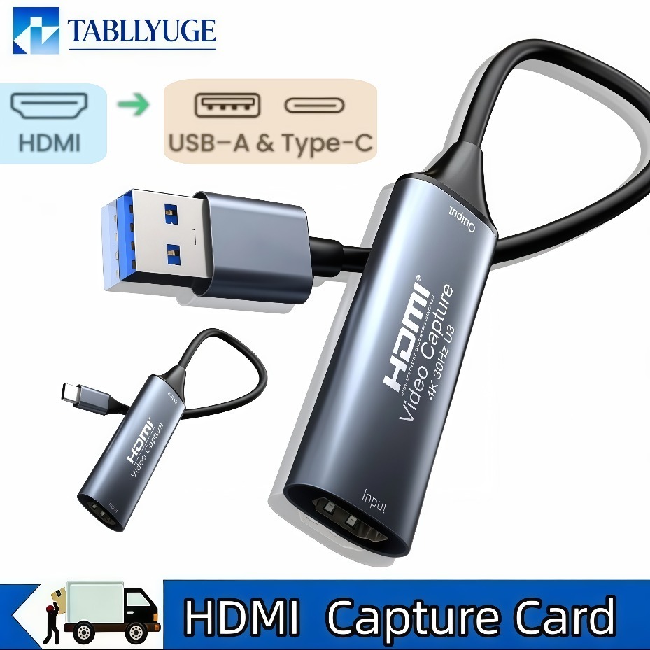 Gaming Console And Pc - USB-C 2.0/3.0 HDMI Video Capture Card