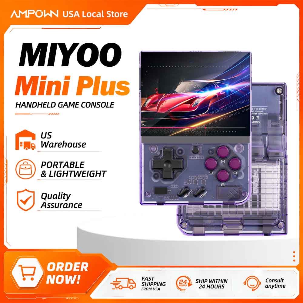 Gaming Console.Emulators - Miyoo Mini+ Retro Handheld Game Console