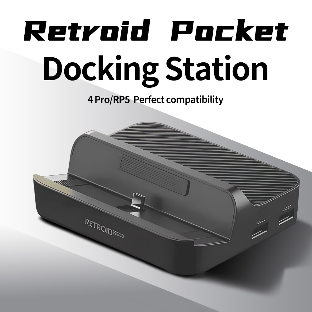 Gaming Console Station - Retroid Pocket 5 Docking Station For