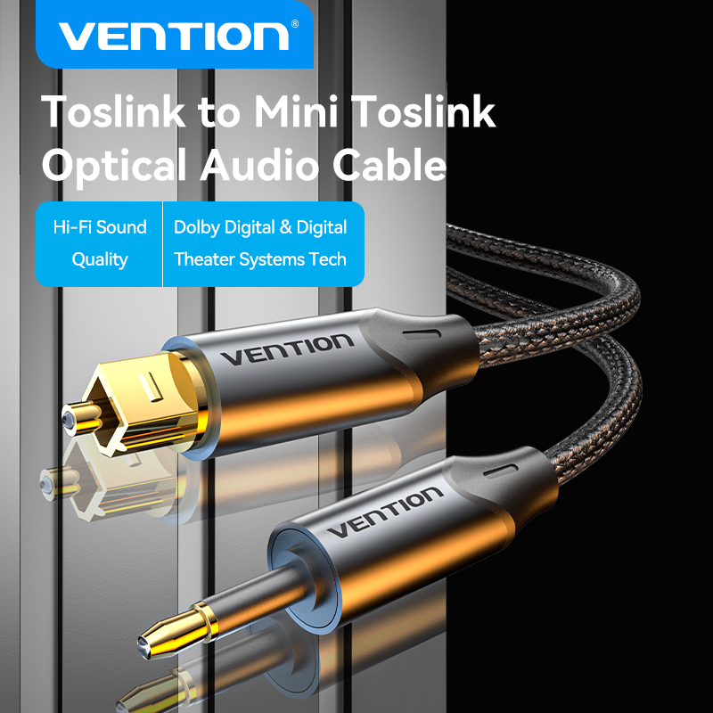 Gaming Console Bundle - Vention 3.5mm Digital Optical Audio Cable