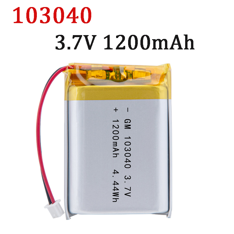 Gaming Console Bundle - 3.7V 1200mAh 103040 Lithium Polymer Battery
