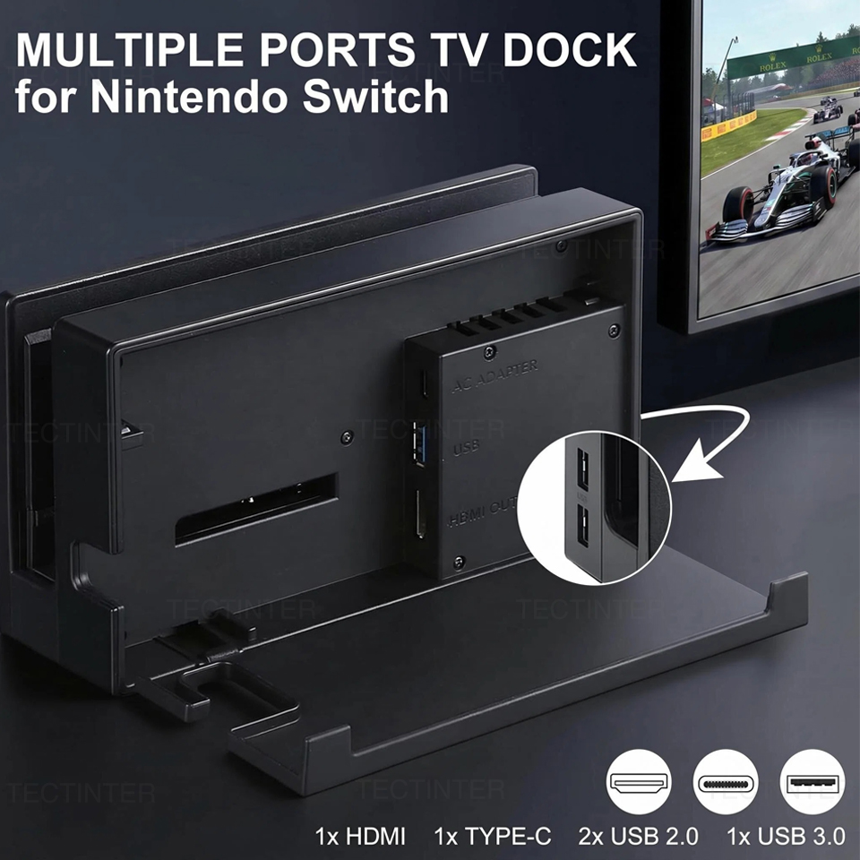 2 in 1 Charging TV Dock Statio - Gaming Console Station 评论和价格