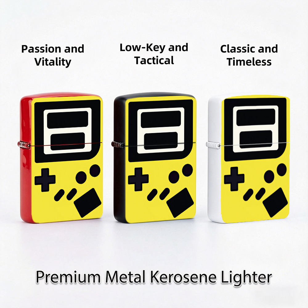 Retro gaming Flip Top Lighter  - Retro.Gaming Console Yellow 评论和价格