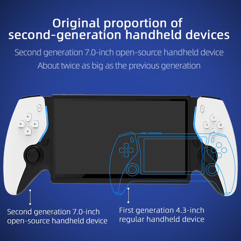 HC8000 Retro Gaming Handheld 7 - Gaming Console.Emulators 评论和价格