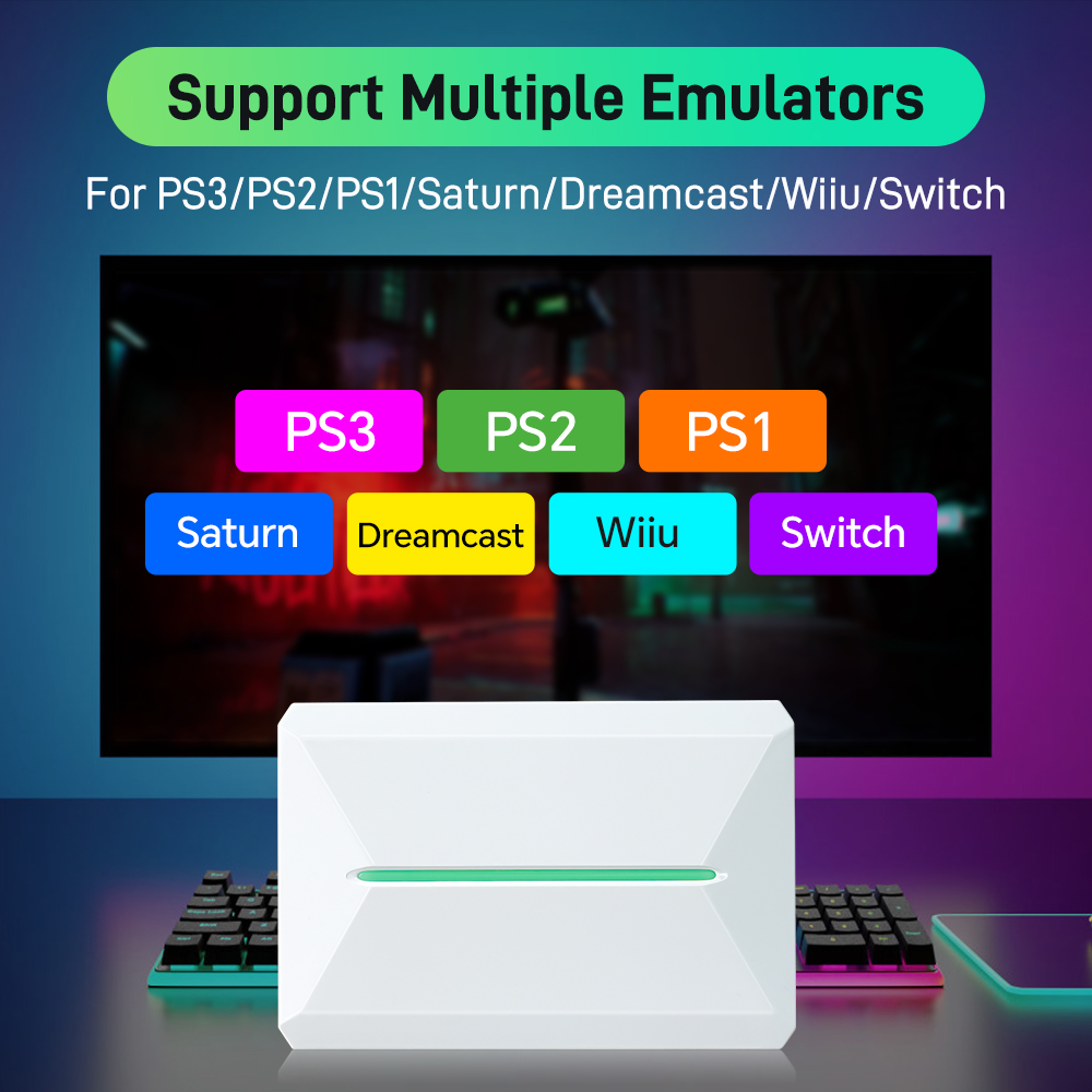 Playnite&Retrobat 500GB Game H - Gaming Console.Emulators 评论和价格