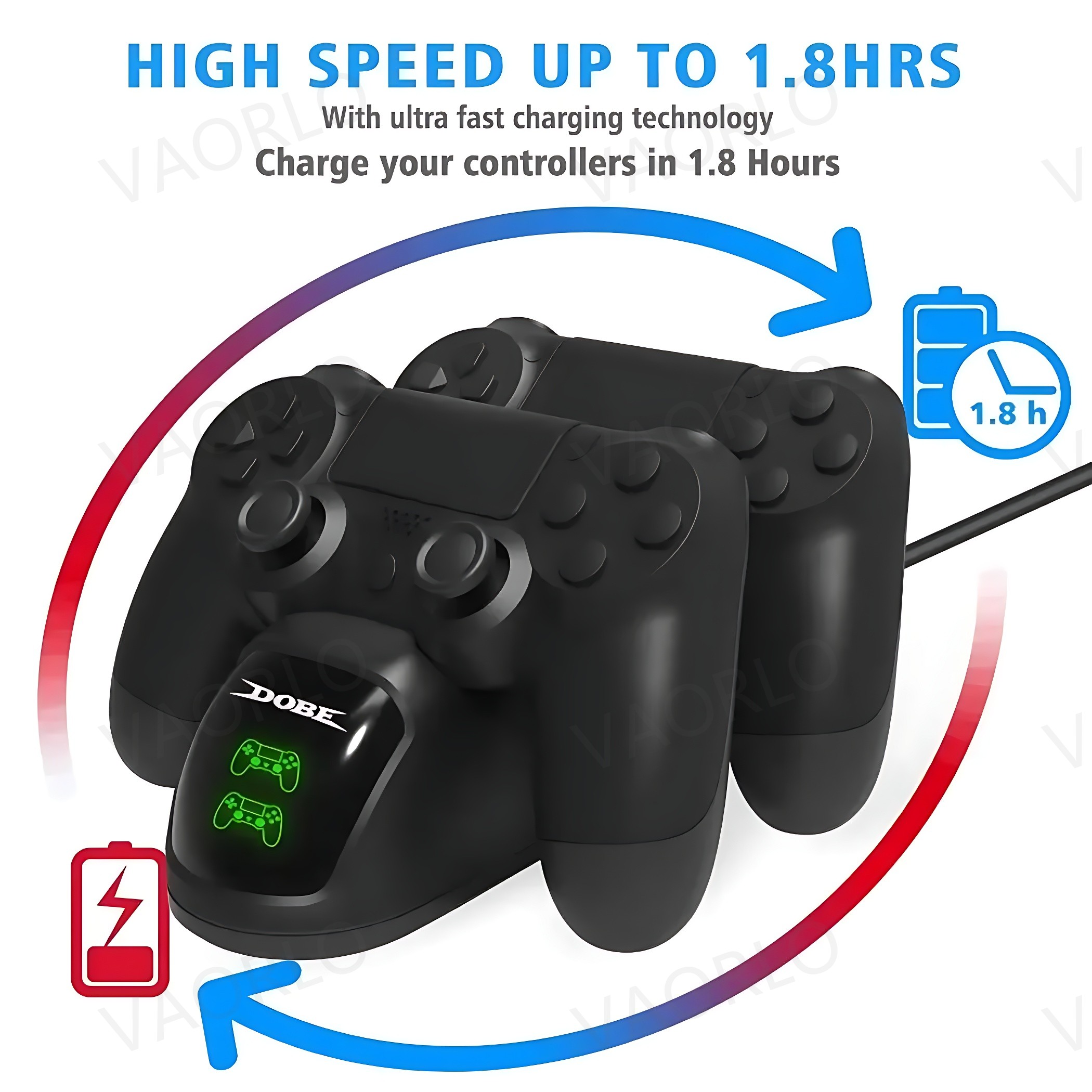 New PS4 Charging Station Wirel - Gaming Console Station 评论和价格