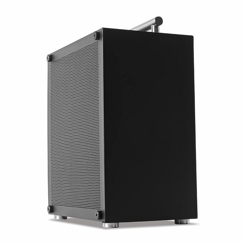 METALFISH T40 Mini ITX Black C - Console Gaming Pc Case 评论和价格