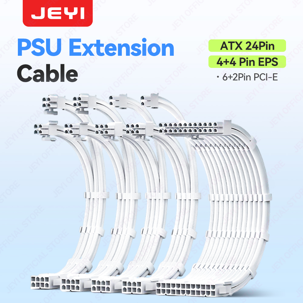 JEYI PSU Extension Cable Kit-2 - Console Gaming Pc Case 评论和价格