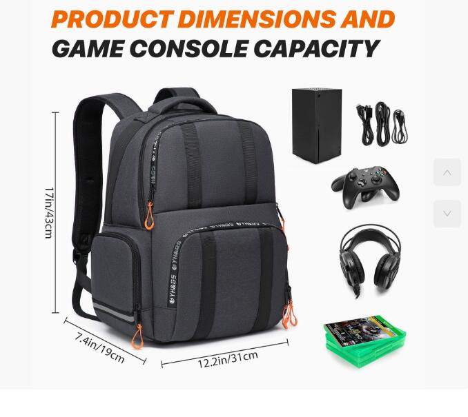 Men Carry on Backpack Compatib - Gaming Console Xbox Series S 评论和价格