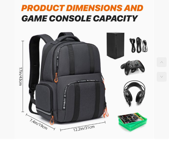 Men Carry on Backpack Compatib - Gaming Console Xbox Series S 评论和价格