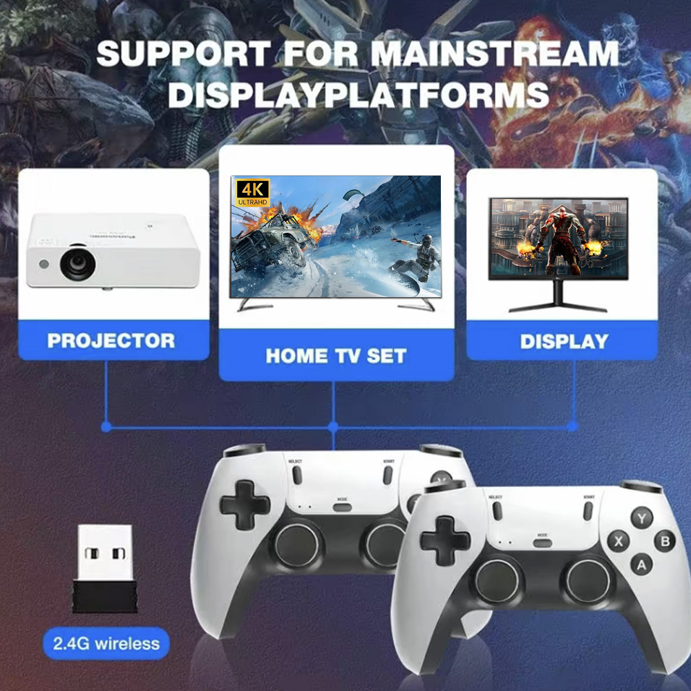 X8 Ultra Wireless Game Stick 1 - Gaming Console.Emulators 评论和价格