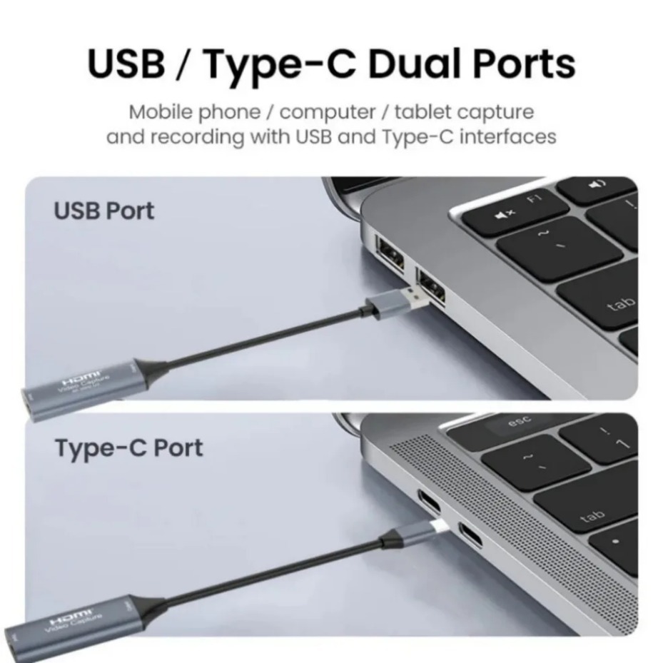 USB-C 2.0/3.0 HDMI Video Captu - Gaming Console And Pc 评论和价格