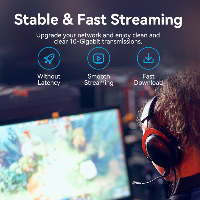 Vention CAT6A Ethernet Cable 1 - Lan Cable Gaming 评论和价格