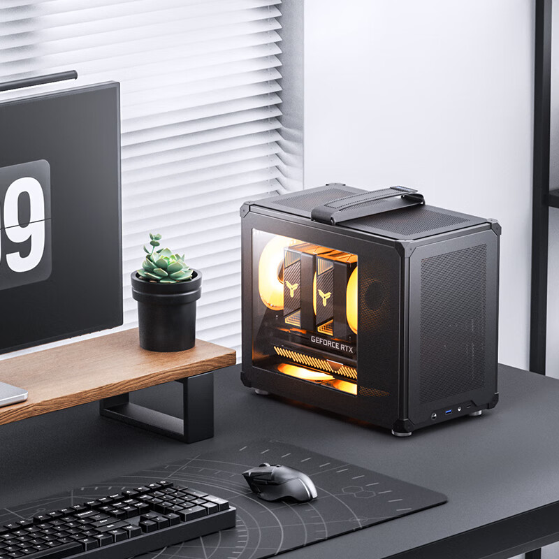 JONSBO C6 MAX Mesh Handle MATX - Console Gaming Pc Case 评论和价格