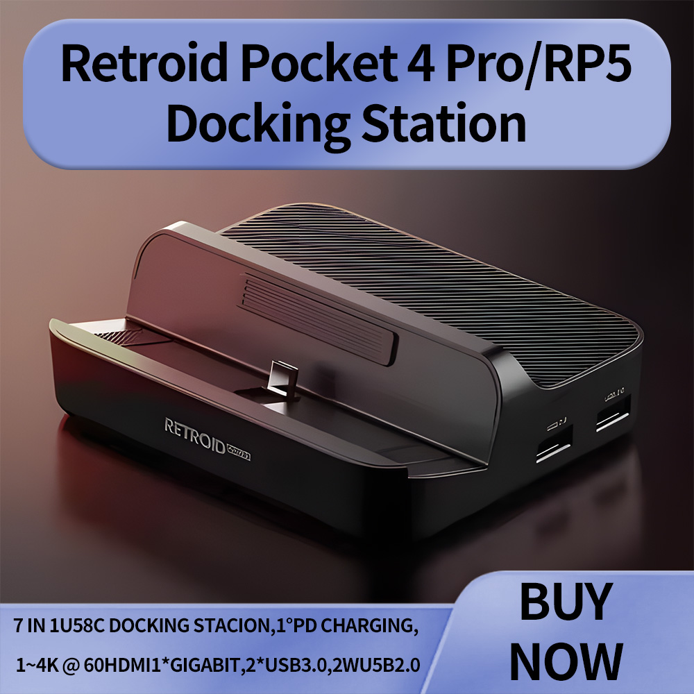 Retroid Pocket 5 Docking Stati - Gaming Console Station 评论和价格