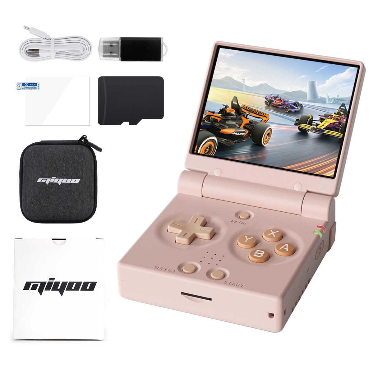 MIYOO Mini Flip Retro Custom H - Gaming Console.Emulators 评论和价格