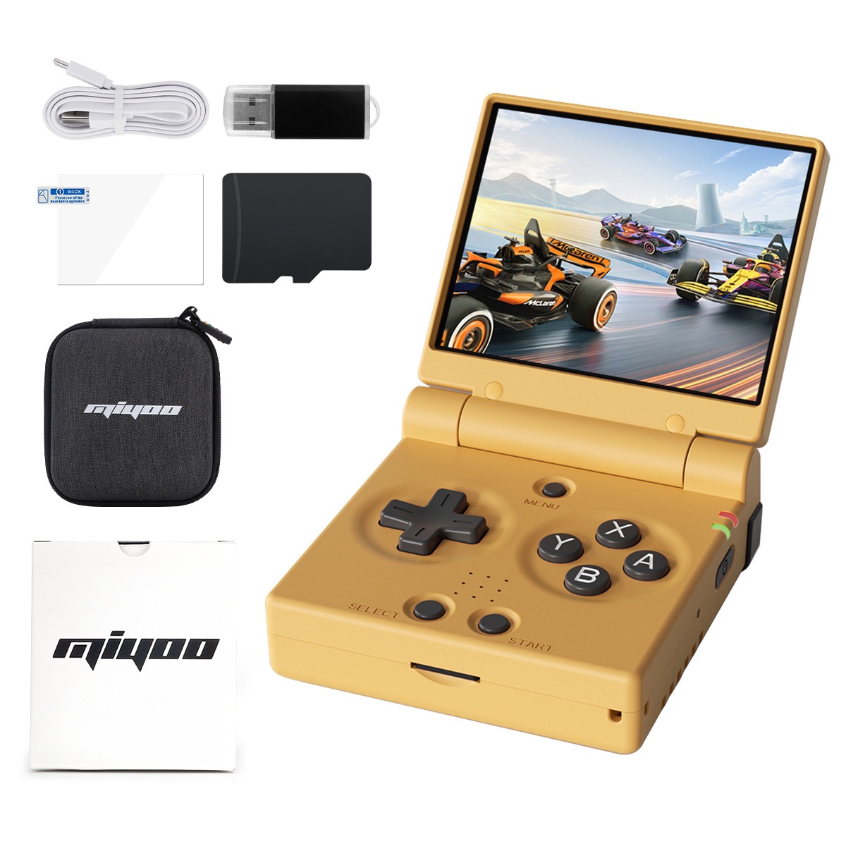 MIYOO Mini Flip Retro Custom H - Gaming Console.Emulators 评论和价格