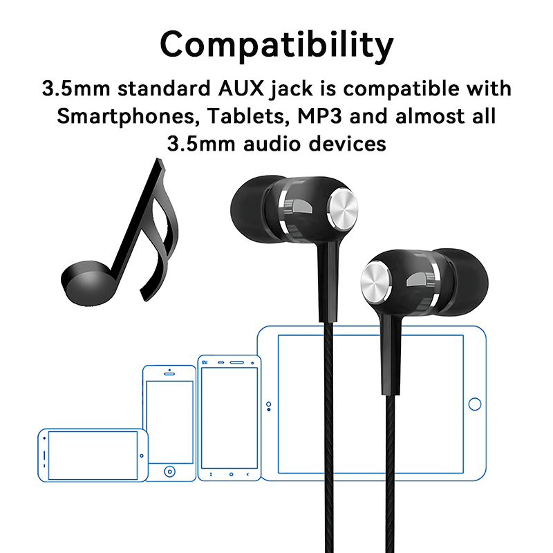 3.5mm Wired Earphone In Ear He - Gaming Console For Your Phone 评论和价格
