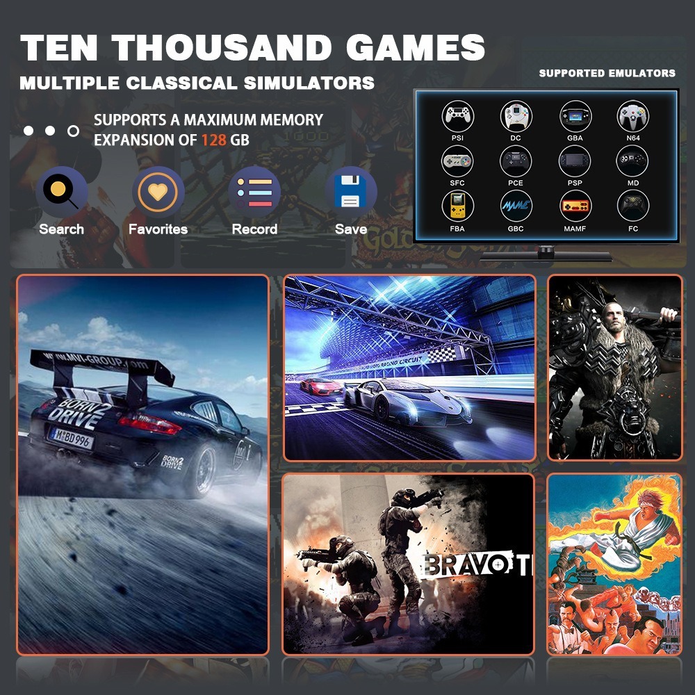 X2 Ultra Retro Game Stick 4K,  - Gaming Console Stick 评论和价格